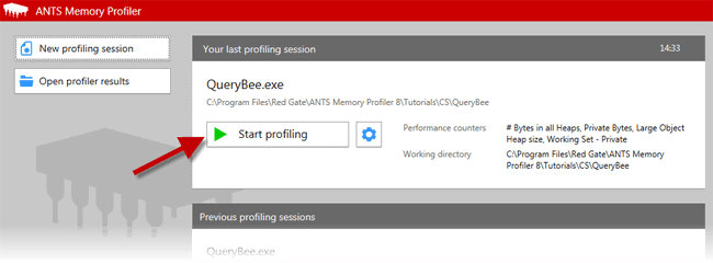 Figure 17. The settings dialog remembers settings from last time. Figure 17. The settings dialog remembers settings from last time.