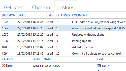 Source control your schemas