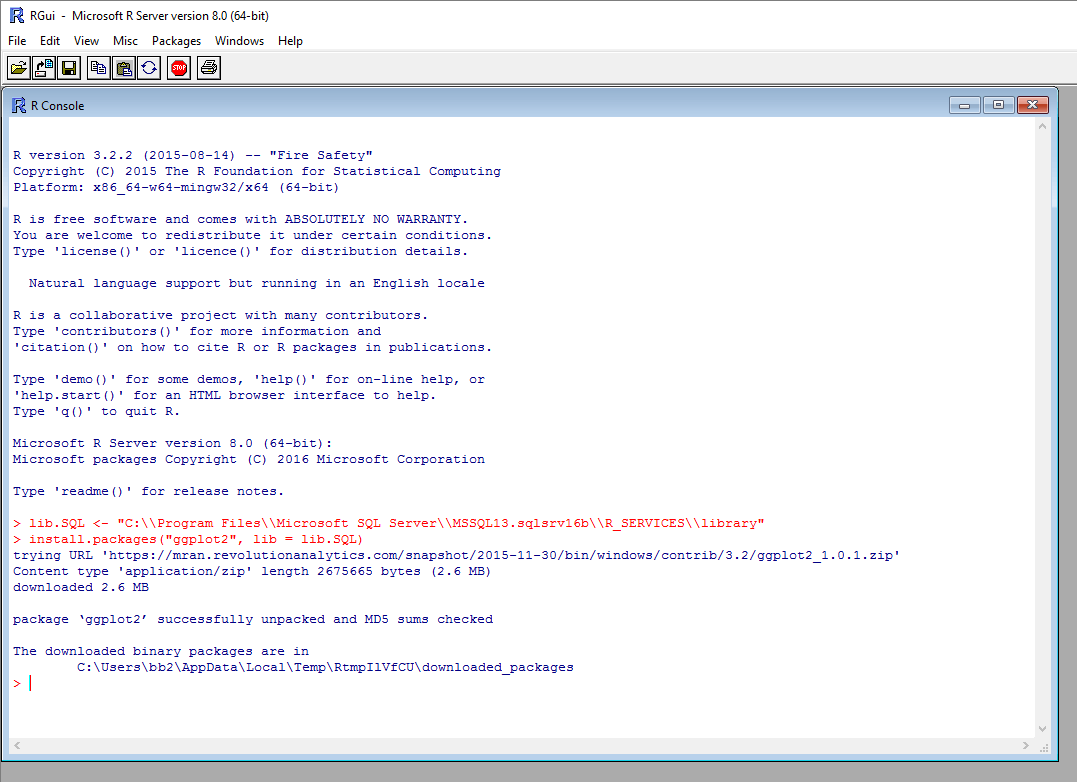SQL Server R Services: Digging into the R Language - Simple Talk