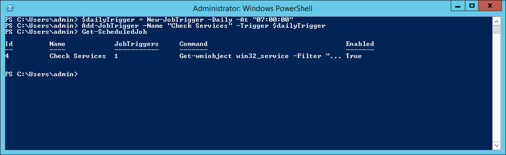 Automating Day-to-Day PowerShell Admin Tasks - Jobs and Workflow - Simple  Talk